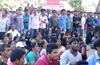 Jokatte residents stage Handcuff protest demanding closure of MRPLs coke, sulphur units